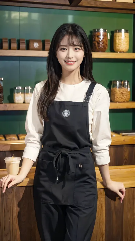 Very detailed、(8k、Highest quality、masterpiece:1.2)、(realism、Realistic:1.37)、Ultra-high resolution、Detailed face、(Highest quality)、(masterpiece)、 age 23、real Black Hair:1.5、sleek long hair、straight hair、ducktail hair:1.5、Blunt bangs、swept bangs、double、(doub...