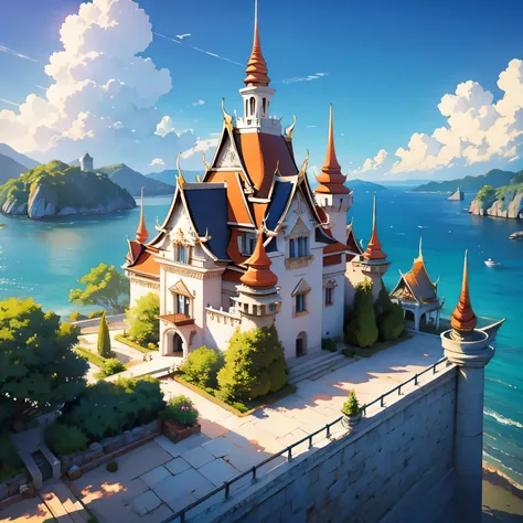 Castle by the Sea,Thai Castle