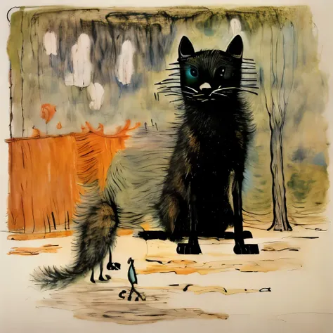 Expressionism、Black cat