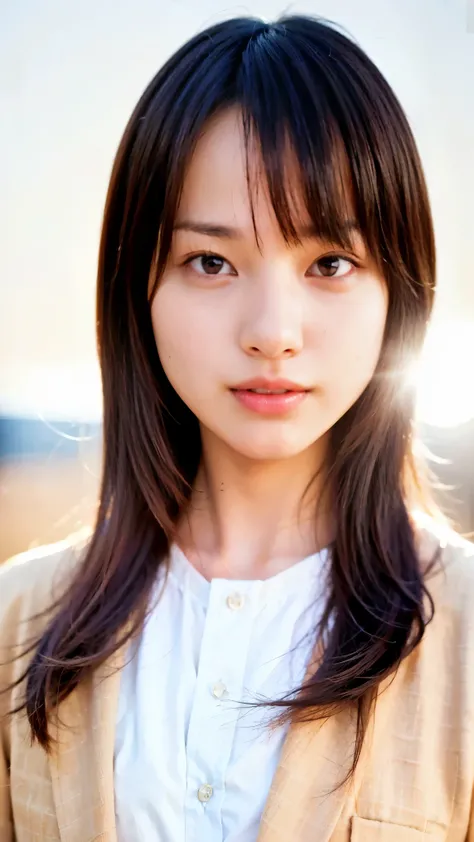 Memory correction:2.11, Everything modern:1.66, Cute Japanese Women Photos, smile:1.78, 20-year-old, Oil for straight, one-length hair&Hair balm:1.55, (photo Realistic:1.4), (hyper Realistic:1.4), (Realistic:1.3), (Smoother lighting:1.05), (Improving the q...