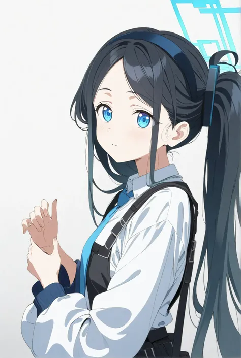 (masterpiece), (Highest quality), (Very detailed), so beautiful, figure, Perfect composition, Complex details, Absurd, Detailed face, (Complex),One girl, (One girl, Alice (Blue Archive), Blue Archive, blue eyes, Black Hair, Small breasts), Nipples,Perfect ...