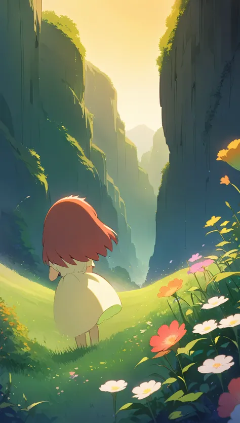 ultrawide landscape aesthetic,summer dream ,Studio ghibli inspired aesthetic, No People 