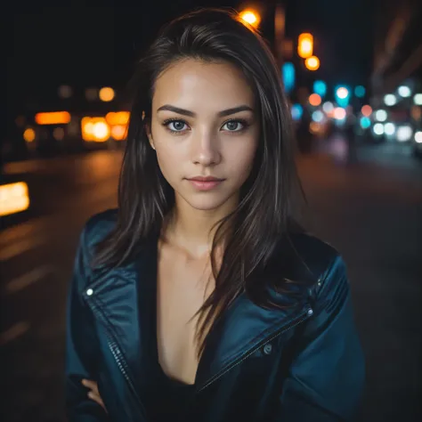 (taking selfies, overhead view: 1.4), (straight half of the torso: 1.4), Portrait photo of a 2 french girl in RAW UHD format (Blue-eyed woman) Walk down the dark alley, night city, Details (textures! , Hair! , glistering, Color!! , imperfections: 1.1), hig...