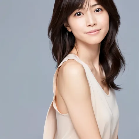 (High reality photograph, high resolusion), Skinny Japanese lady, 30 years old, cute face, detailed face, detailed eyes, various hair style, skinny figure, correct body anatomy, ((looking straight ahead)), facing the camera directly, single photo, a photo ...