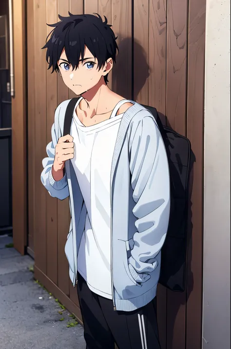 (cool:1.4),(cool:1.4),(Refreshing athletic man),(Virginity),(man: 1.) 4)、(Handsome man: 1.) 4),(Main character:1.4),The allure is natural,longing,Sense is high,The charm of  man,man student style,manVTuber,VR game commentator,People-pleaser,Metaverse Playe...