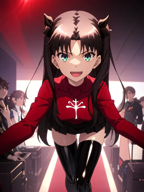 highest quality, masterpiece, high resolution, 一人w, (tohsaka_also_fwestaynightufotable:1.10), one person, アニメ_coloalsog, turtlen...