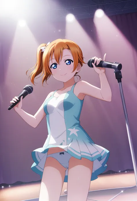 score_9, score_8_superior, score_7_superior, score_6_superior, sauce_anime, One person, Honoka Kousaka, lovelive!, score_9, score_8_superior, score_7_superior, score_6_superior, sauce_anime, blue eyes, Orange Hair, Medium chest, Side Ponytail, Medium Hair,...