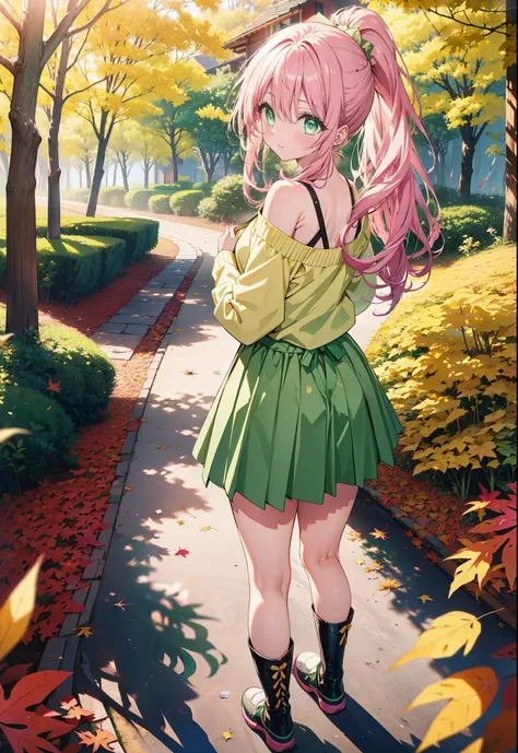 laladevi luke, lara deviluke, long hair, pink hair, tail, ahoge, bangs, hair ornaments, (green eyes:1.5), smile,open your mouth,...