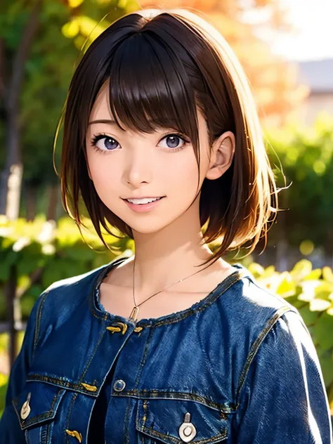 High resolution, 8k, Highest quality, detailed, Semi-realistic anime, Anime 3D Style, Smooth anime CG, One Girl, A 20-year-old Japanese woman, slim, Modeled, Shiny brown hair, detailedな顔, Beautiful and detailed, Glowing Skin, Hard Focus、Film Grain, Soft li...