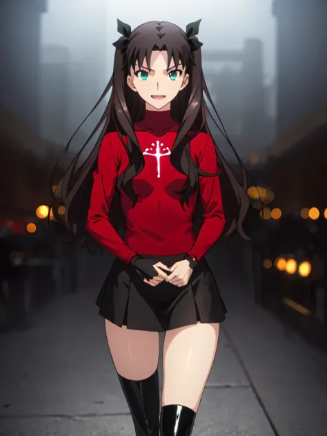 highest quality, masterpiece, high resolution, 一人w, (tohsaka_also_fwestaynightufotable:1.10), one person, アニメ_coloalsog, turtlen...