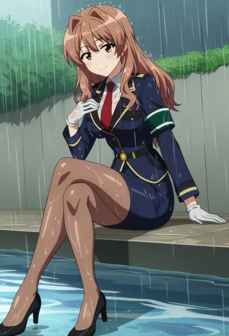 score_7_up, anime screencap,
1girl, solo, closed mouth, light smile, blush,
long hair, brown hair, brown eyes,
harukauniform, bl...