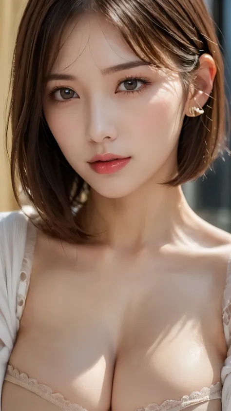 (Photorealistic, 32k, RAW photo, best quality:1.4), (masterpiece:1.3), (ultra high resolution, ultra realistic, highly detailed, golden ratio, ultra detailed), natural makeup, intricate cloth texture, finely detailed hair texture, beautiful full-body, perf...