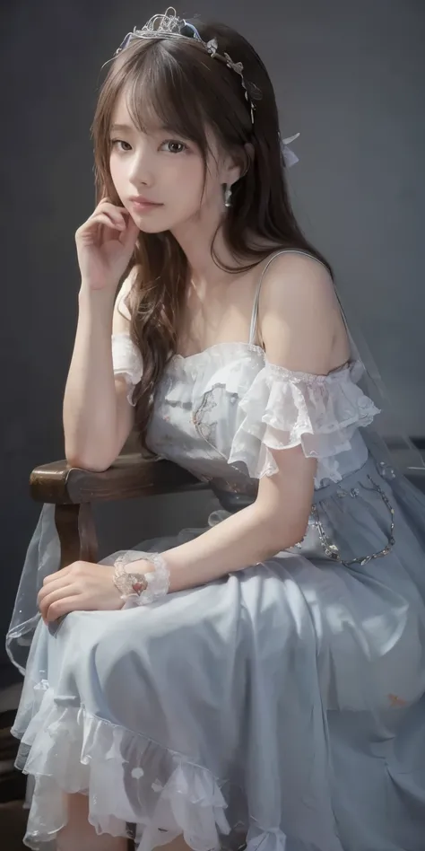 best quality, ultra high resolution, (realistic:1.4), masterpiece, mackerel, original, very detailed wallpaper, 1 woman, alone, (shy, shy (It went well with you)), whole body,