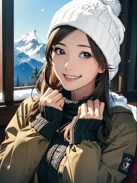 High resolution, 8k, Highest quality, detailed, Semi-realistic anime, Anime 3D Style, Smooth anime CG, One Girl, A 20-year-old Japanese woman, slim, Modeled, Shiny brown hair, detailedな顔, Beautiful and detailed, Glowing Skin, Hard Focus、Film Grain, Soft li...
