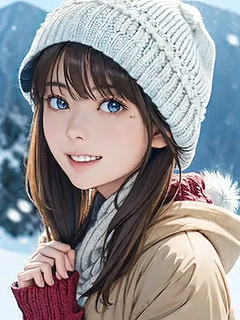 High resolution, 8k, Highest quality, detailed, Semi-realistic anime, Anime 3D Style, Smooth anime CG, One Girl, A 20-year-old Japanese woman, slim, Modeled, Shiny brown hair, detailedな顔, Beautiful and detailed, Glowing Skin, Hard Focus、Film Grain, Soft li...