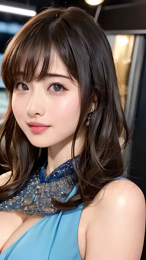 (8k, RAW Photos, Highest quality, masterpiece: 1.2)、Very detailed、Super Resolution、(Full body photography)、Natural color lip、Heavy eye makeup、(Tight sexy costume 1.2), Gorgeous Accessories、Straight Hair、H cup breasts、Big Breasts:1.2、(Background of a high-e...