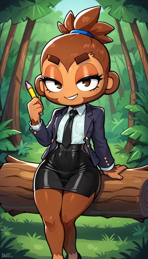 score_9, score_8_up, score_7_up,
1boy crossdressing femboy, solo, eyelashes, eyeliner, eyeshadow, smug, shortstack, gyaru, crossed legs, skirt suit, (((three-piece suit))), (((dress shirt))), (((necktie))), (((blazer))), (((suit jacket))), (((waistcoat))),...