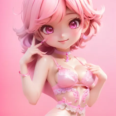 Close-up of a female figure in lingerie, Enchanting anime girl, render of a cute 3d anime girl, 3d anime girl, Beautiful and attractive anime woman, Attractive anime girl, Photorealistic anime girl rendering, Young Anime Girl, Cute Anime Girl, Cute girl wi...