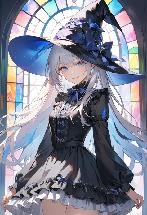(transparent blue theme art),(top-quality),(masterpiece),(cowboy shot:1.5),((arms behind side)),Silky to the touch,Hyper Detail,(1 girl),(solo),Delicately drawn face,girl with a pretty face,beautiful detailed transparent blue eyes,beautiful detailed black ...