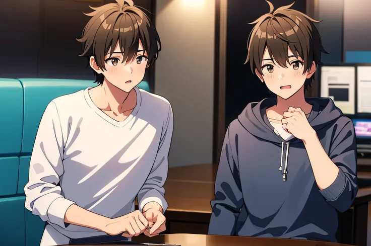 RPG,creation,(cool:1.4),(cool:1.4),(Refreshing athletic man),(Virginity),(man: 1.4), (Handsome man: 1.4), (Main character:1.4), Claiming natural charm, longing,Sense is high,The charm of  man, man student style, manVTuber, VR game commentator, People-pleas...