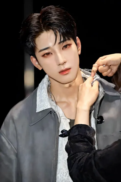 8k, jeon wonwoo, seventeen, kpop, wonwoo, hd, androgen, kpop group, wonwoo