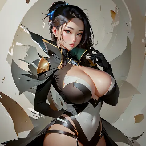 A woman with very large breasts poses for a photo, Wow rossdraws, Wow and rossdraws, ig model | ArtJam, extremely detailed ArtJam, Wow art, Wow and ArtJam, ArtJam on artstation pixiv, art of Wow, Fan Art Best Art Station, Wow | ArtJam