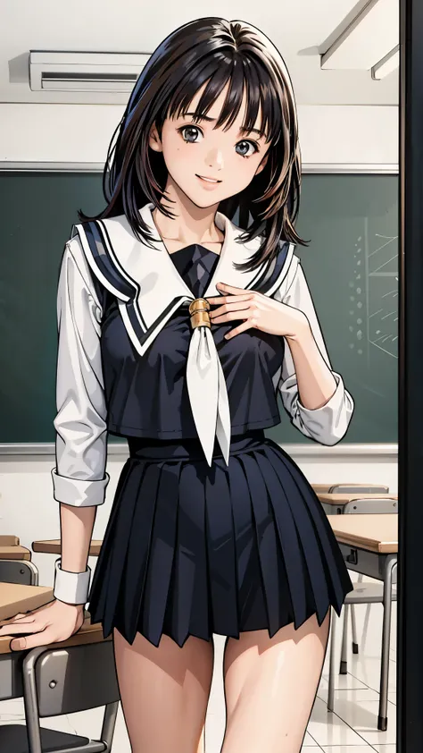(Three boys and one girl) ,mini skirt、expensive,(School classroom、machine、Chair、reading、I read a book),、smile、The men are laughing、、Long Hair、They hesitate,、Wet Hair, Underarm, Mid-chest,Realistic nipples, Realistic butt crack , (expensive色彩彩度:1.0), (Ve...