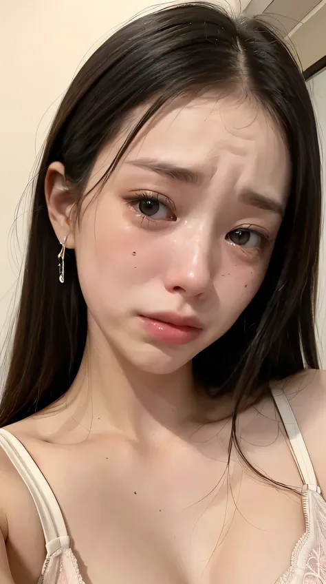 Magic Mix Real、(RAW Photos:1.2)、(Realistic:1.4)、Beautiful details and subtle expression,Tabletop、Very detailed performance、In detail、Very detailed顔、Cinema Lighting、Highest quality、Realistic、Tabletop、Highest quality、8hair、 Earrings, Beautiful eye detail wit...