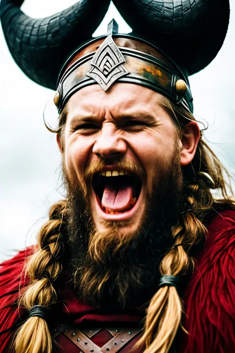 A complete and realistic Viking screaming.