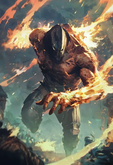 score_9, score_8_up, score_7_up, BREAK, gwentstyle, オリンピックのマラソンランナー、human creature, epic shot, (dark fantasy:1.2),