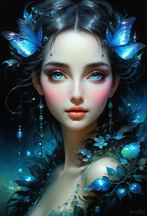 (work of art), (best qualityer), extremely delicate and beautiful, give them a thumbs up, detailed expressive eyes, fantasystyle...