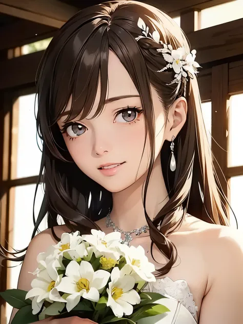 High resolution, 8k, Highest quality, detailed, Semi-realistic anime, Anime 3D Style, Smooth anime CG, One Girl, 20 year old Japanese woman, slim, Modeled, Shiny Hair, detailedな顔, Beautiful and detailed, Glowing Skin, Hard Focus、Film Grain, Soft lighting, ...