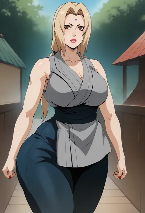 score_9, score_8_up, score_7_up, break, score_9, lady tsunade, tsunade senju, granny tsunade, chopiotsunade, blonde hair, long h...