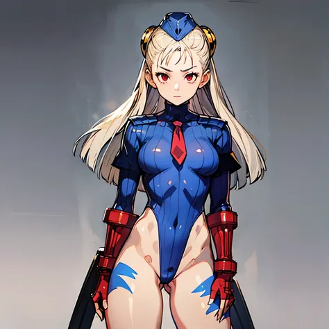 best detailed, Highly detailed,Beautiful body,Beautiful Nose,perfect eyes,perfect face,ultra highres,beautiful legs,Perfect hands,Masterpiece,illustration,perfect anatomy,street fighter,doll suit,shadaloo doll,dollsuit,expressionless,empty eyes,blank eyes,...