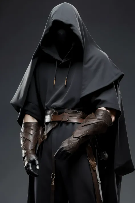 Scenario Setup:

badass clothing:
layer: The cape should have a large hood that covers part of the face..
badass clothing Abaixo da layer: badass clothing vermelahas e ajustadas que se destacam pouco, to ensure the focus is on the cape and hood.
Aparência ...