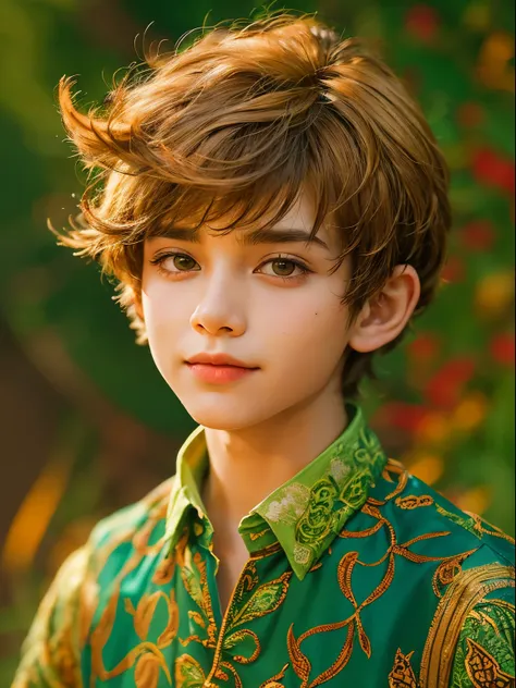 photo portrait of a boy poet-dreamer, his name is peter pan ! he is  ! he is unusually attractive. . charming and always up for ...