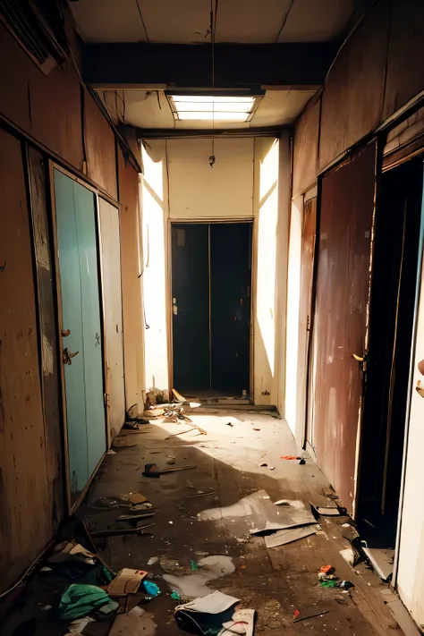 empty room，In the room，poverty人的家，indoor，poverty，Rundown，dirty，Head-up，Multi-angle，