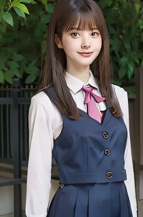 nogizaka's uniform，garden，upper body