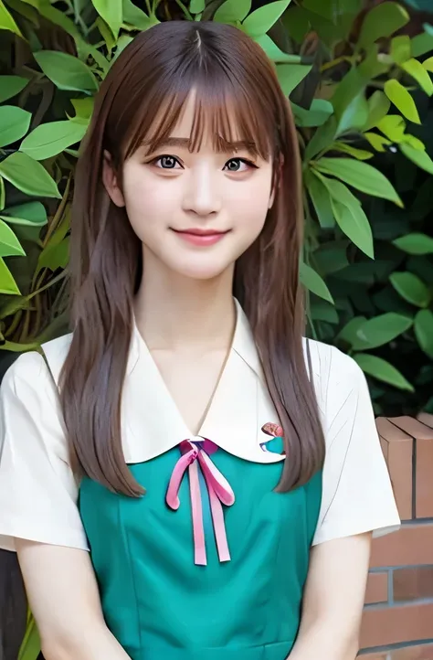 nogizaka's uniform，garden，upper body，clear