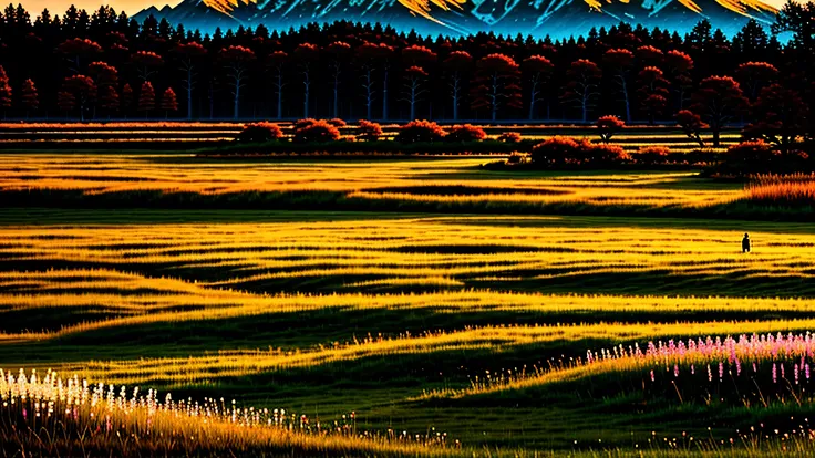 Flower-like:1.8 Colorful Countryside Scenarios, Fairy-like, hogwarts style,