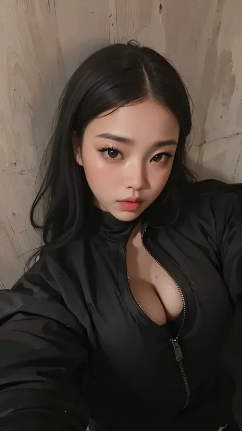 Blackpinks Jennie Kim HD with very soft pink lips and huge plump breasts 