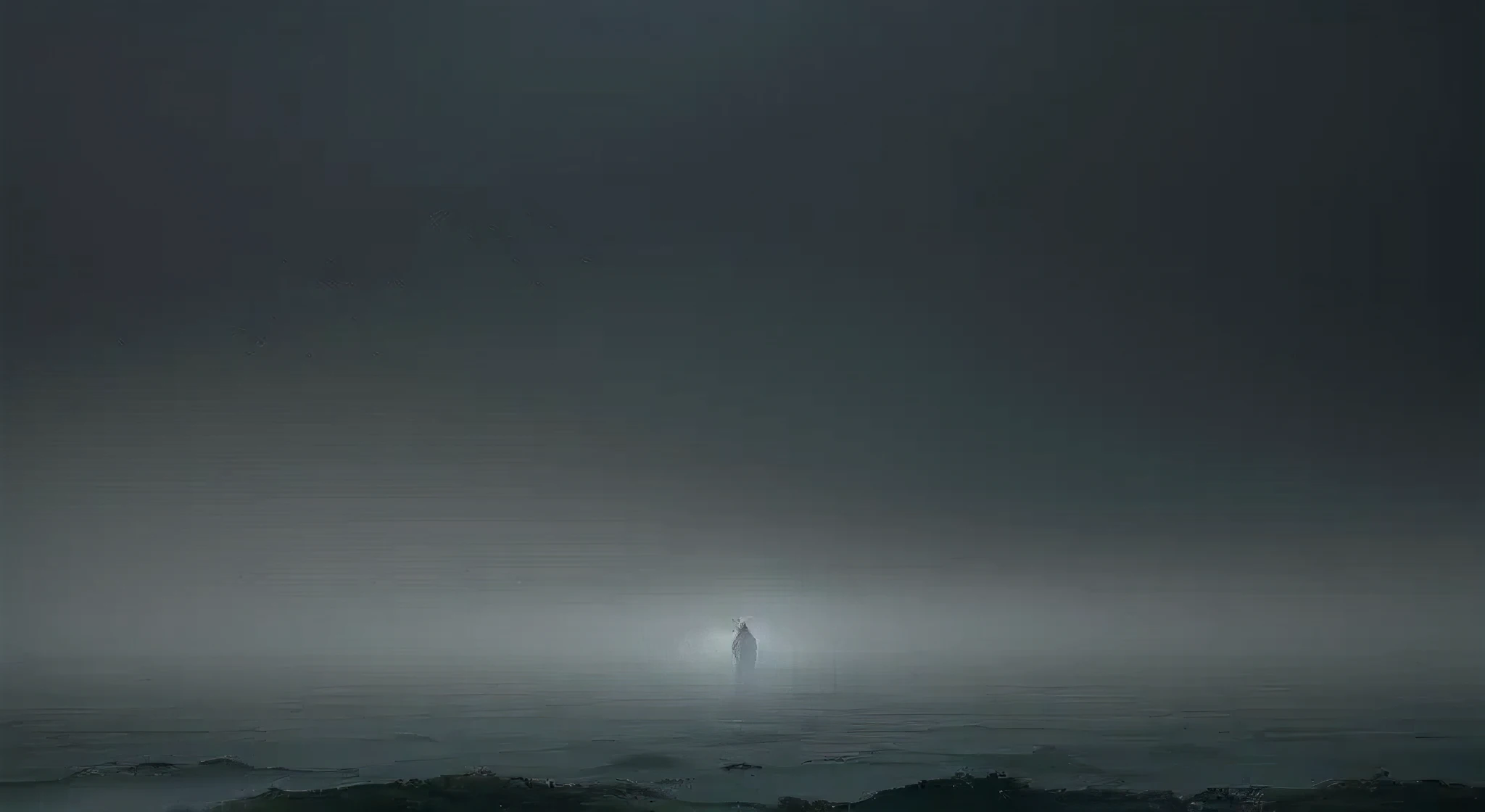 loneliness and hard fog, surreal elements