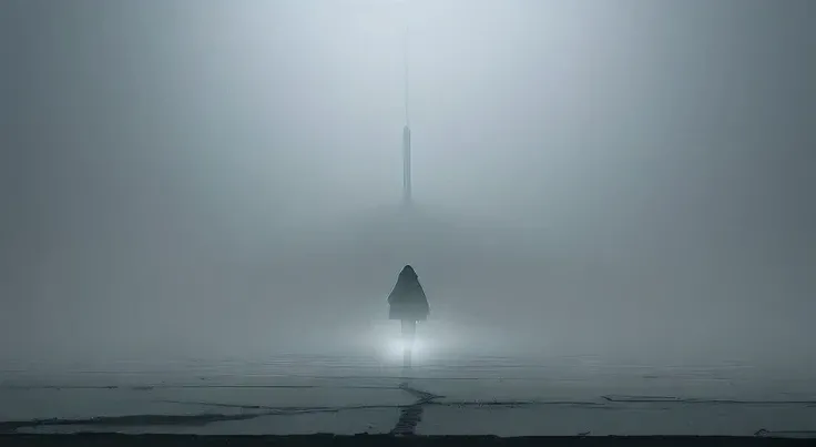 loneliness and hard fog, surreal elements