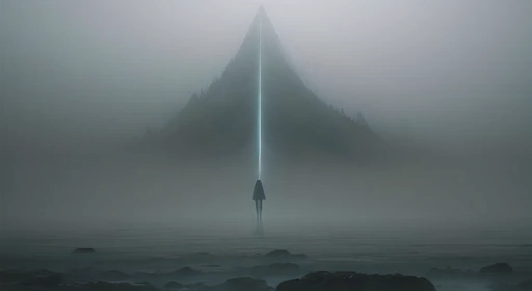 loneliness and hard fog, surreal elements