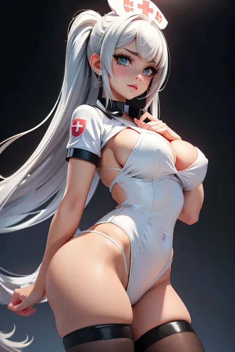 Create an image of (((fully body: 1.5))), high quality and extremely professional with the typical hentai manga illustration trend of artist Masahiro, using 8K resolution. The scene should be lit with a soft twilight light.., providing a mystical and intri...