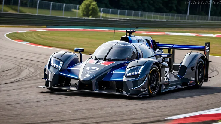 lmp3 ligier p320 at high speed in spa