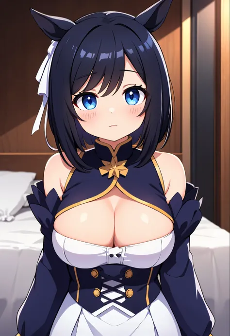 Eishin Flash,(umamusume),Beautiful breasts,Bust-up front,