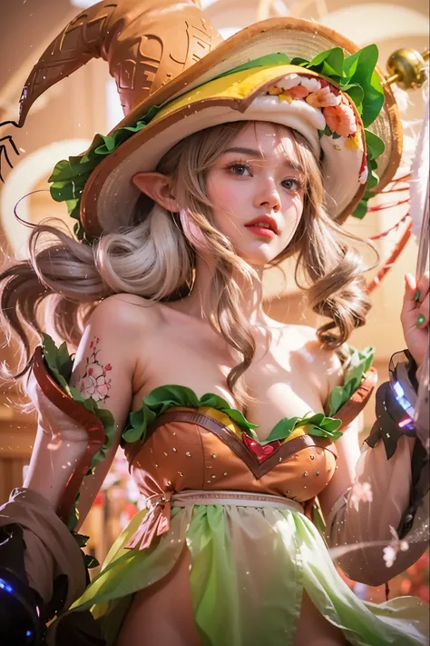 a close up of a girl , detailed strands of hair , big booobs ,  shadowbringers cinematic, 4 k detail fantasy, a beautiful fantasy empress, game cg, xianxia fantasy, xianxia hero, 2. 5 d cgi anime fantasy artwork, cinematic goddess close shot, ruan jia and ...