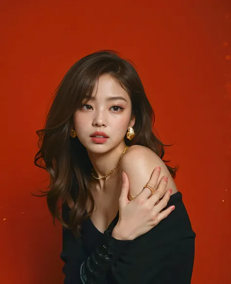 jennie pink black