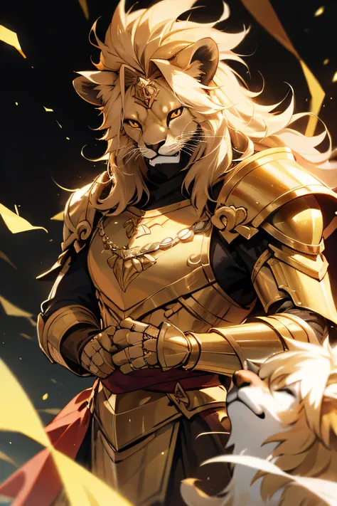 LION, GOLDEN LION,GOLDEN ARMOUR, MAGNIFICENT, KING 